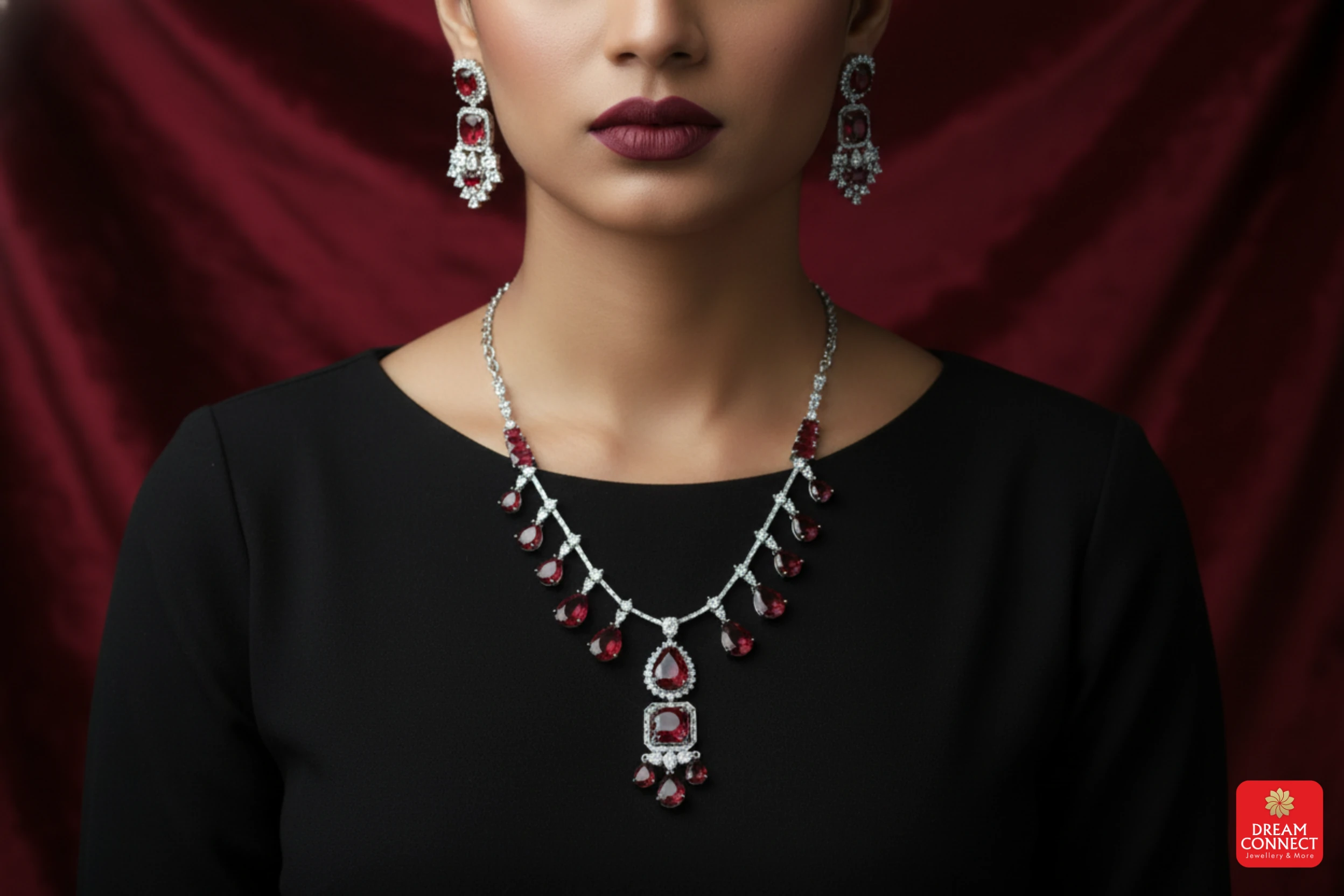 Antique American Diamond Necklace (ADNS 9.2)