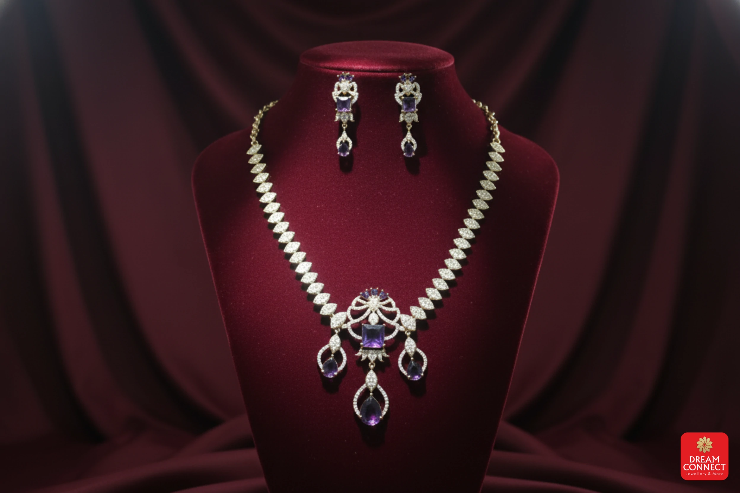 Antique American Diamond Necklace (ADNS 5.2)