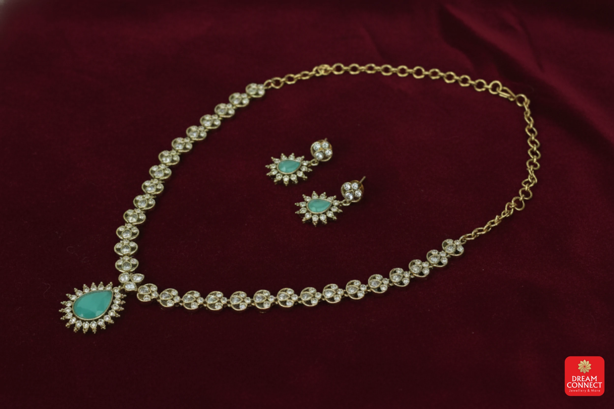 Antique American Diamond Necklace (ADNS 6.2)