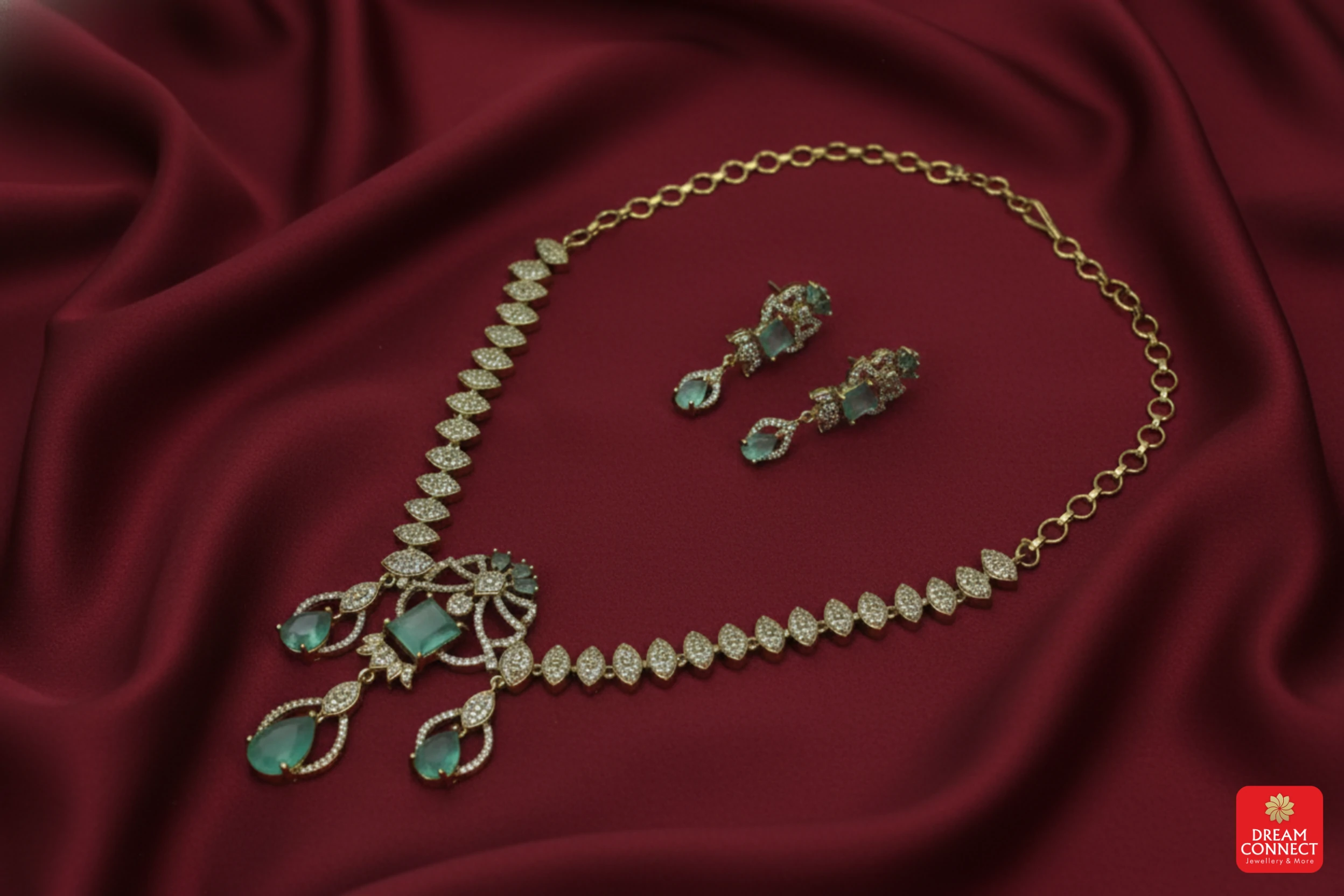 Antique American Diamond Necklace (ADNS 05)