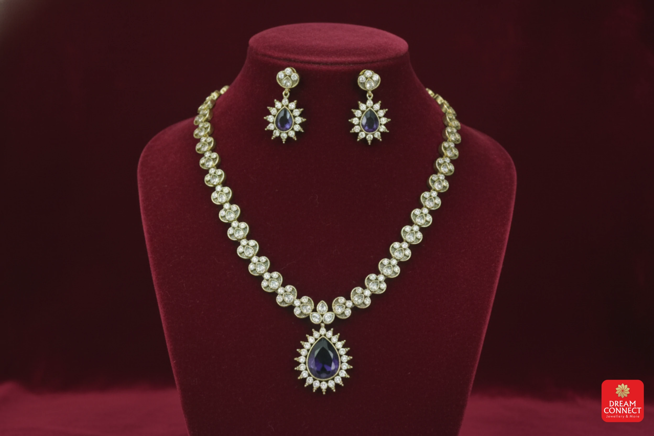 Antique American Diamond Necklace (ADNS 6.3)