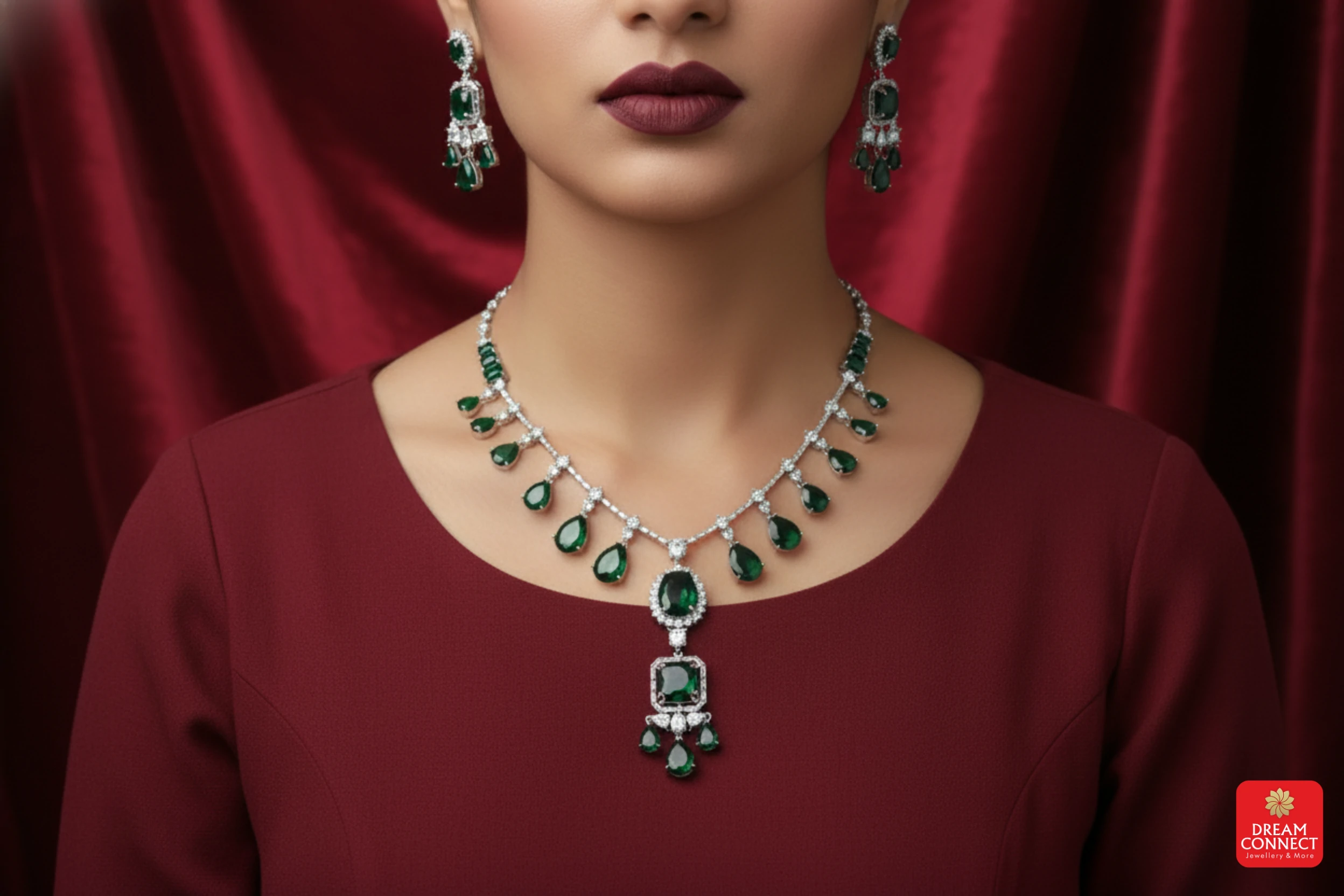 Antique American Diamond Necklace (ADNS 9.3)