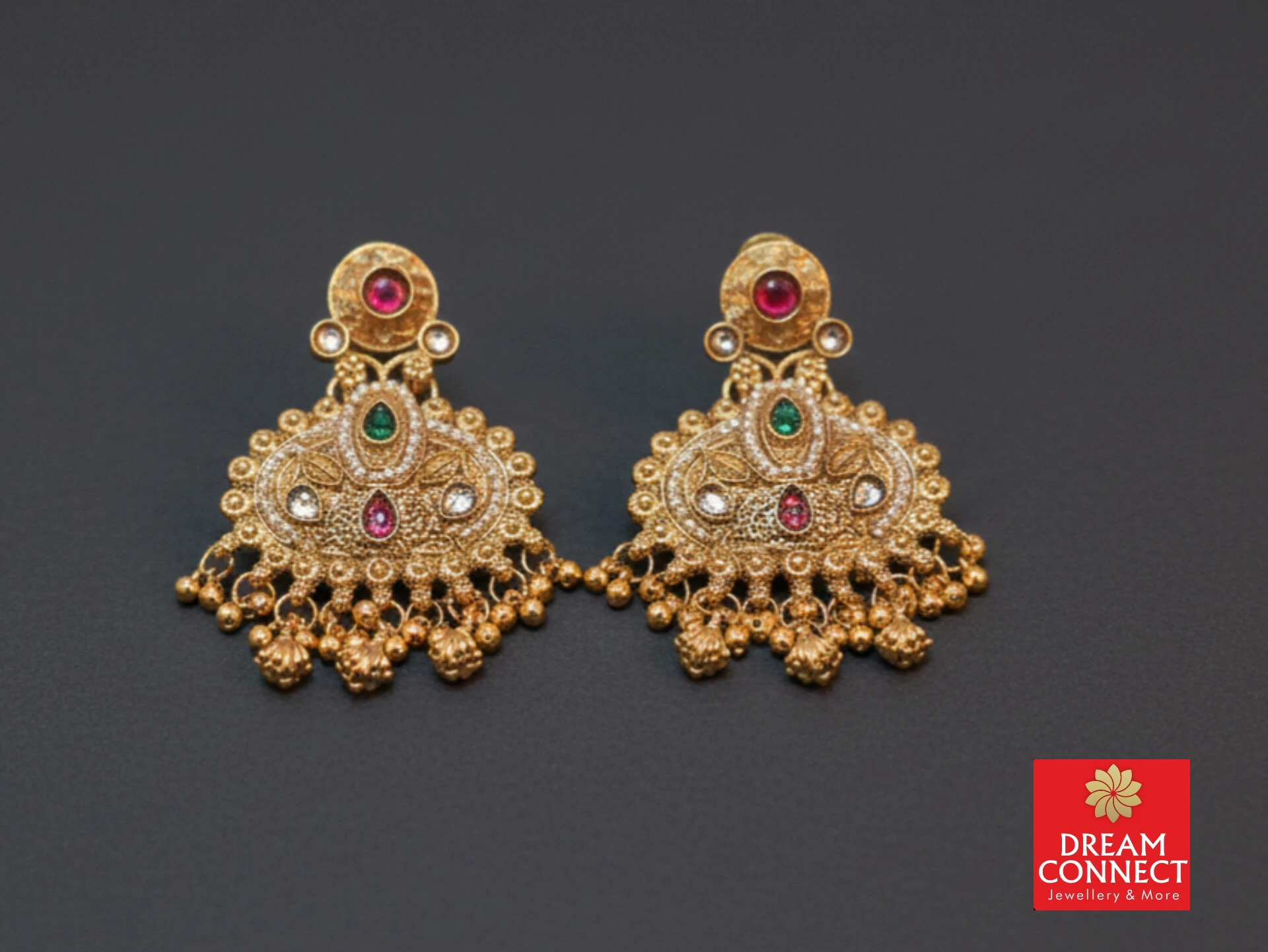 Rajwadi Choker Necklace B3212ERJN04