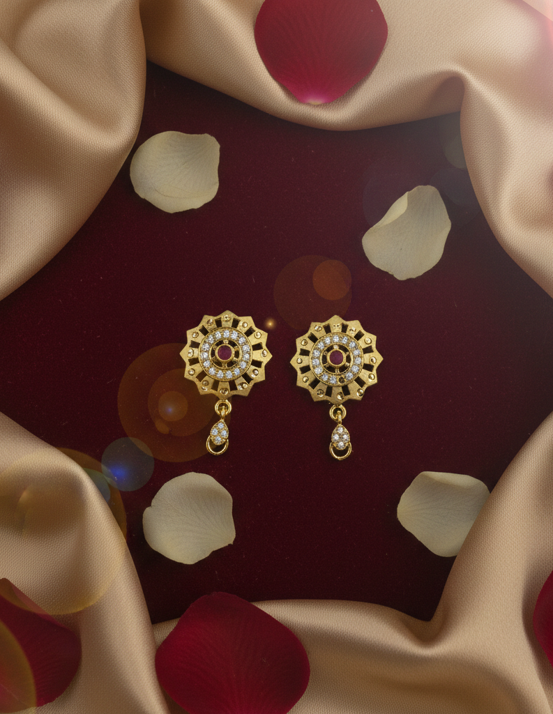 Gold Plated Necklace Set (SNS 11)