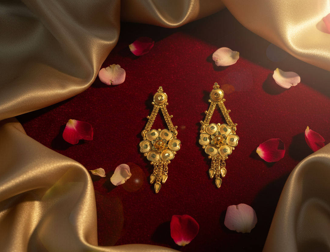 Gold Plated Necklace Set (BX2 SNS 14)