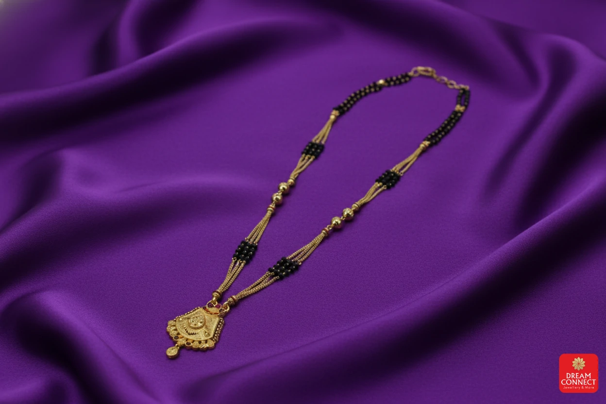 Short Mini Mangalsutra (PB3.1 SMM13)